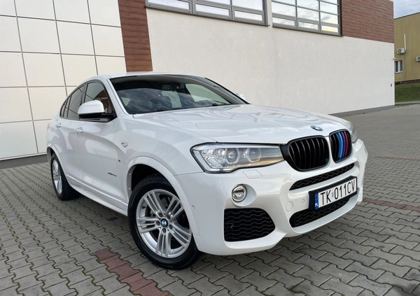 BMW X4 cena 104400 przebieg: 164545, rok produkcji 2015 z Kielce małe 562